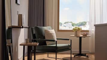 Kamar Deluks, pemandangan kota