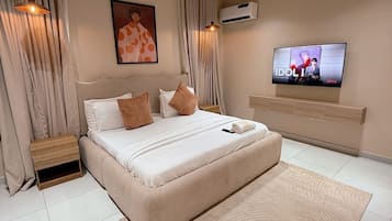 Leilighet – deluxe, balkong, byutsikt