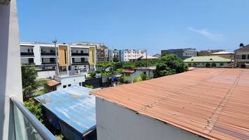 Leilighet – deluxe, balkong, byutsikt | Byutsikt