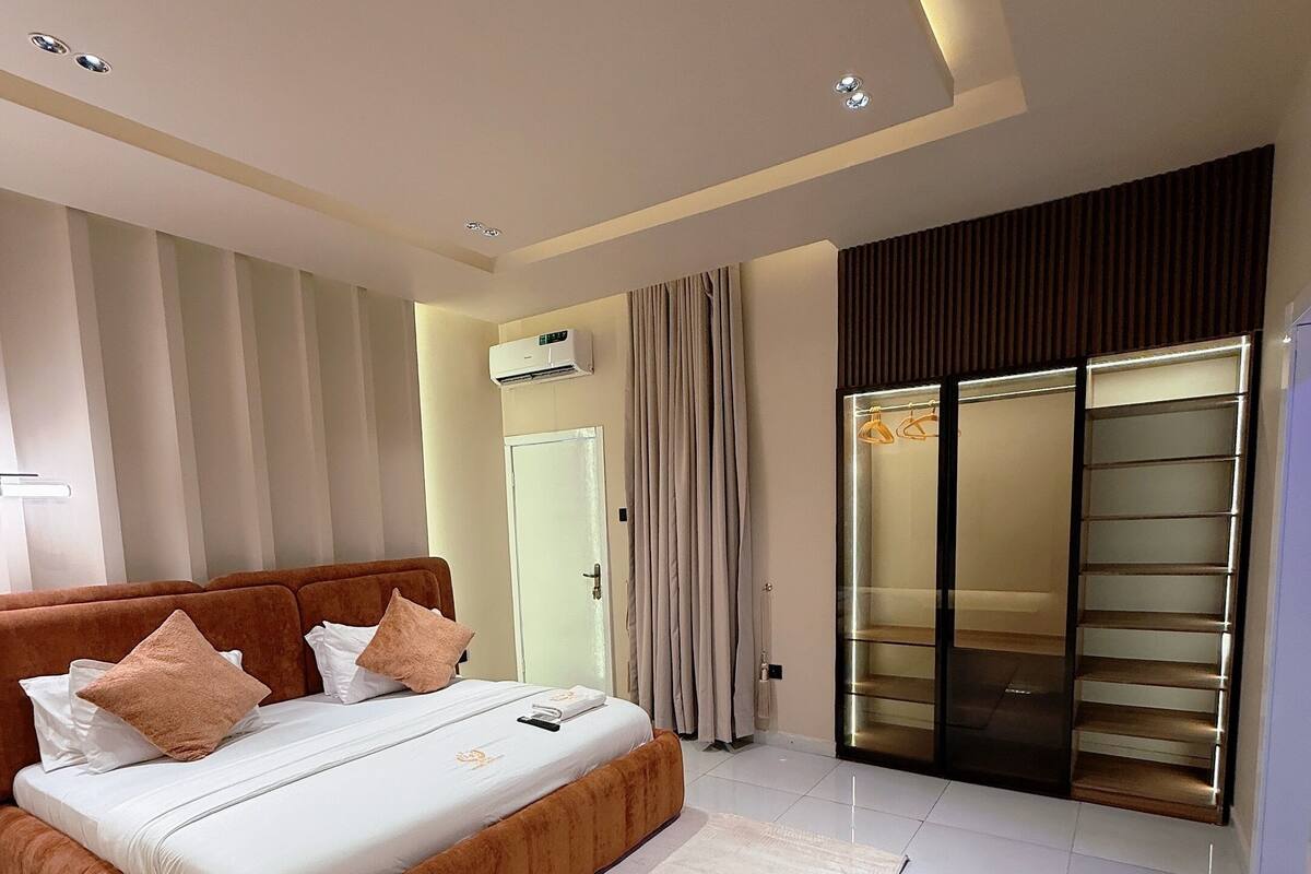 Deluxe-lejlighed - balkon - byudsigt