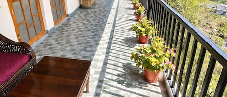 Deluxe Double Room, Balcony | Balcony view