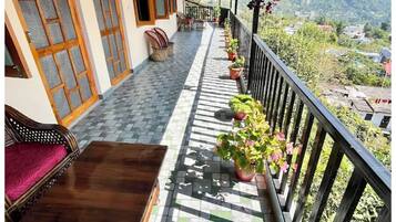 Quarto casal luxo, sacada | Sacada