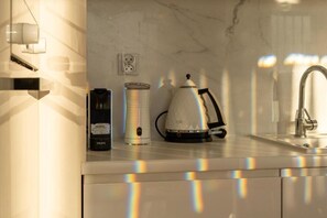 Lägenhet Deluxe - balkong | Interiör