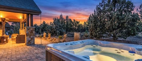 مغطس سبا خارجي