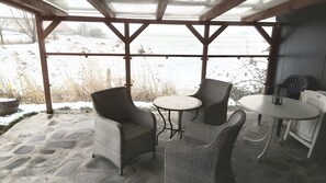 Dining - Apartment 'Koje 1' with Private Terrace and Wi-Fi (Wangerland)