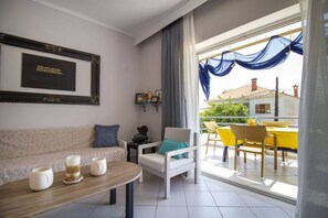 TV - Endless Blue Apartment by Rentals Pro (Kalyves Beach)