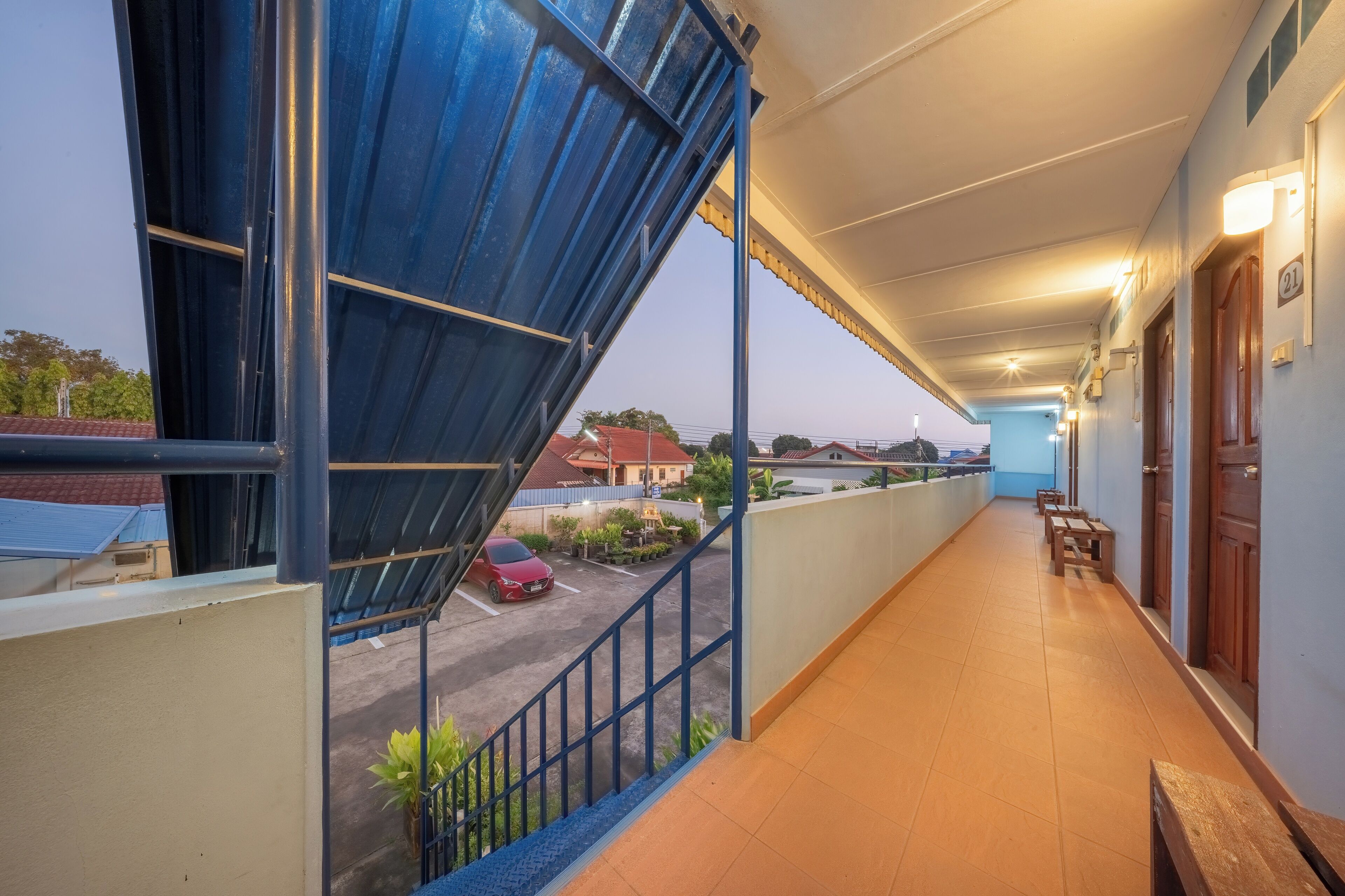 Terrain de l’hébergement 