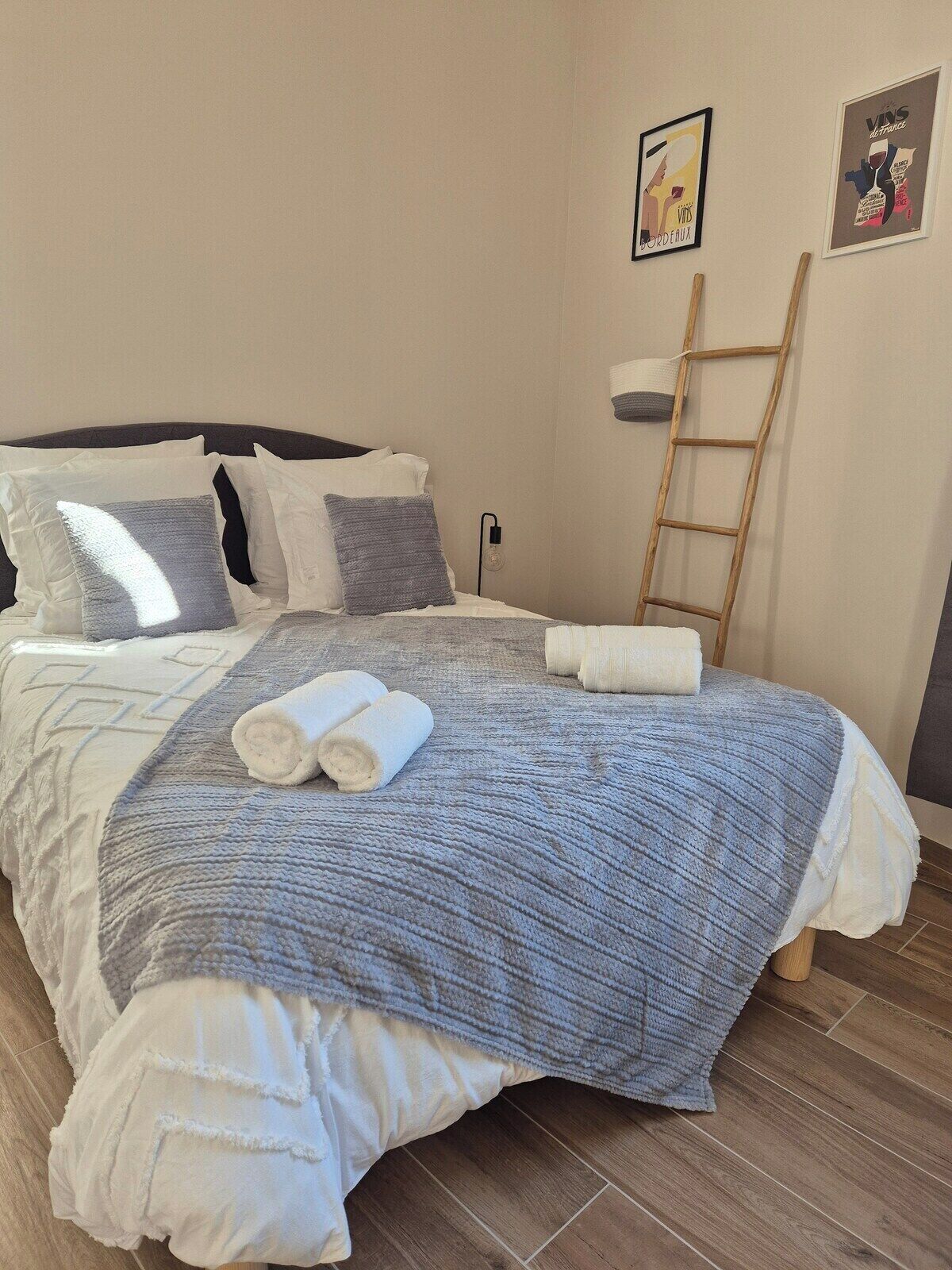 1 chambre, draps fournis