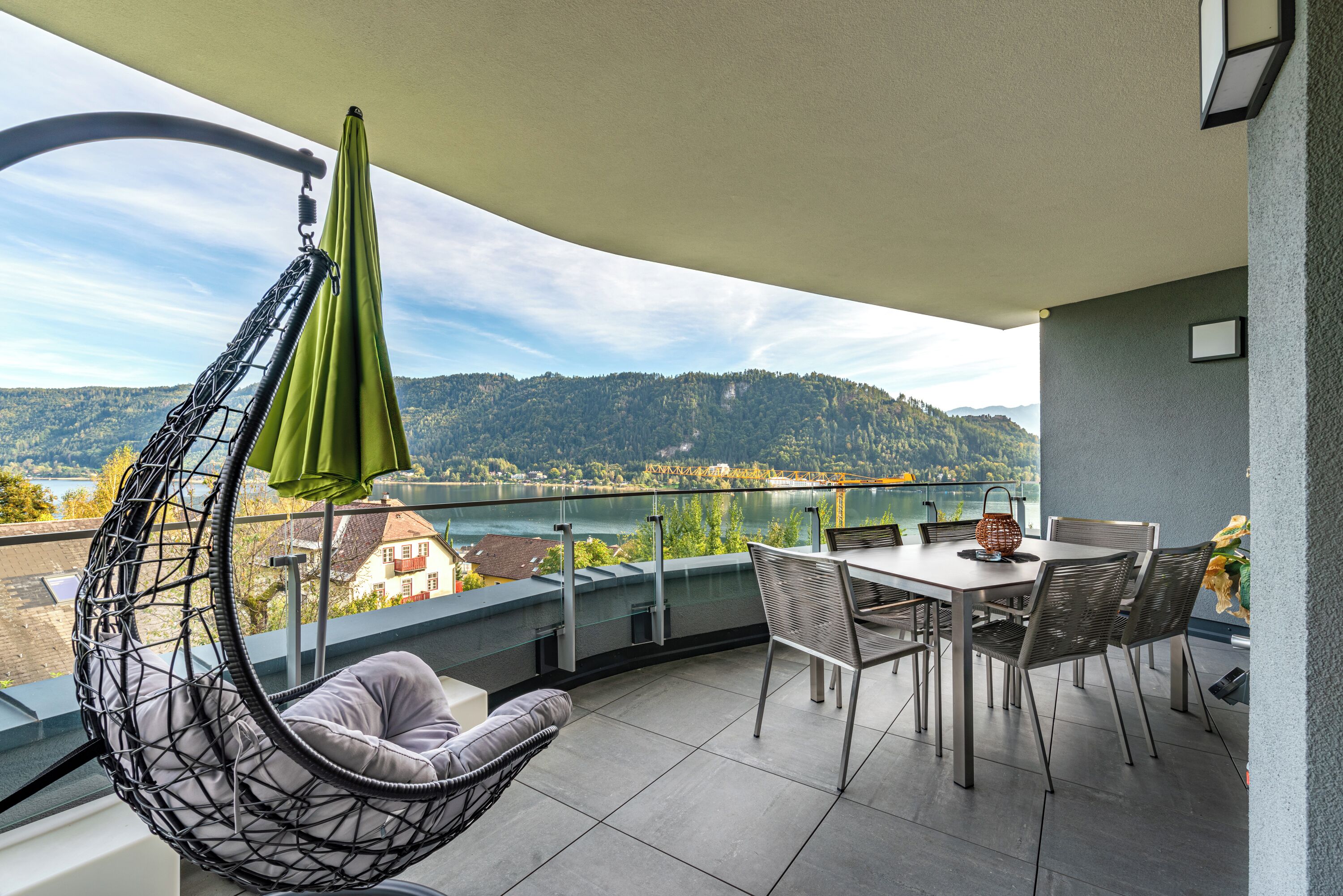 Lake Panorama Apartment 21 / Alpe Maritima / Gerlitzen / Ossiachersee | Terrasse/patio