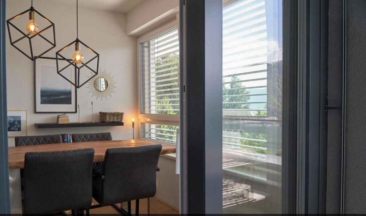 Deluxe-Apartment, Haustiere gestattet, Seeblick | Speisen