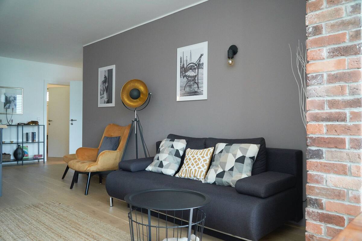 Luxury Lakeview Apartment 19 / Alpe Maritima / Gerlitzen /Ossiachersee | 起居區 | 80-公分平面電視、衛星頻道、地暖系統