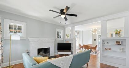 Historic Lemon Porch: Walk to Lake Mirror & Downtown