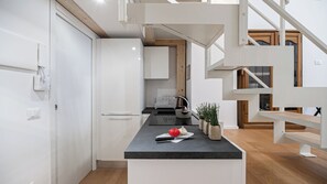 公寓 (0 Bedroom) | 私人厨房 | 烤箱、炉灶、洗碗机、电热水壶