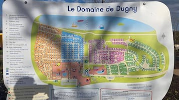 Majoituspaikan kartta