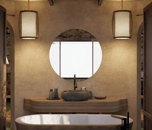 Suite, Pool View | Bathroom - JARDIN de PULUONG RESORT & SPA (Ba Thuoc)