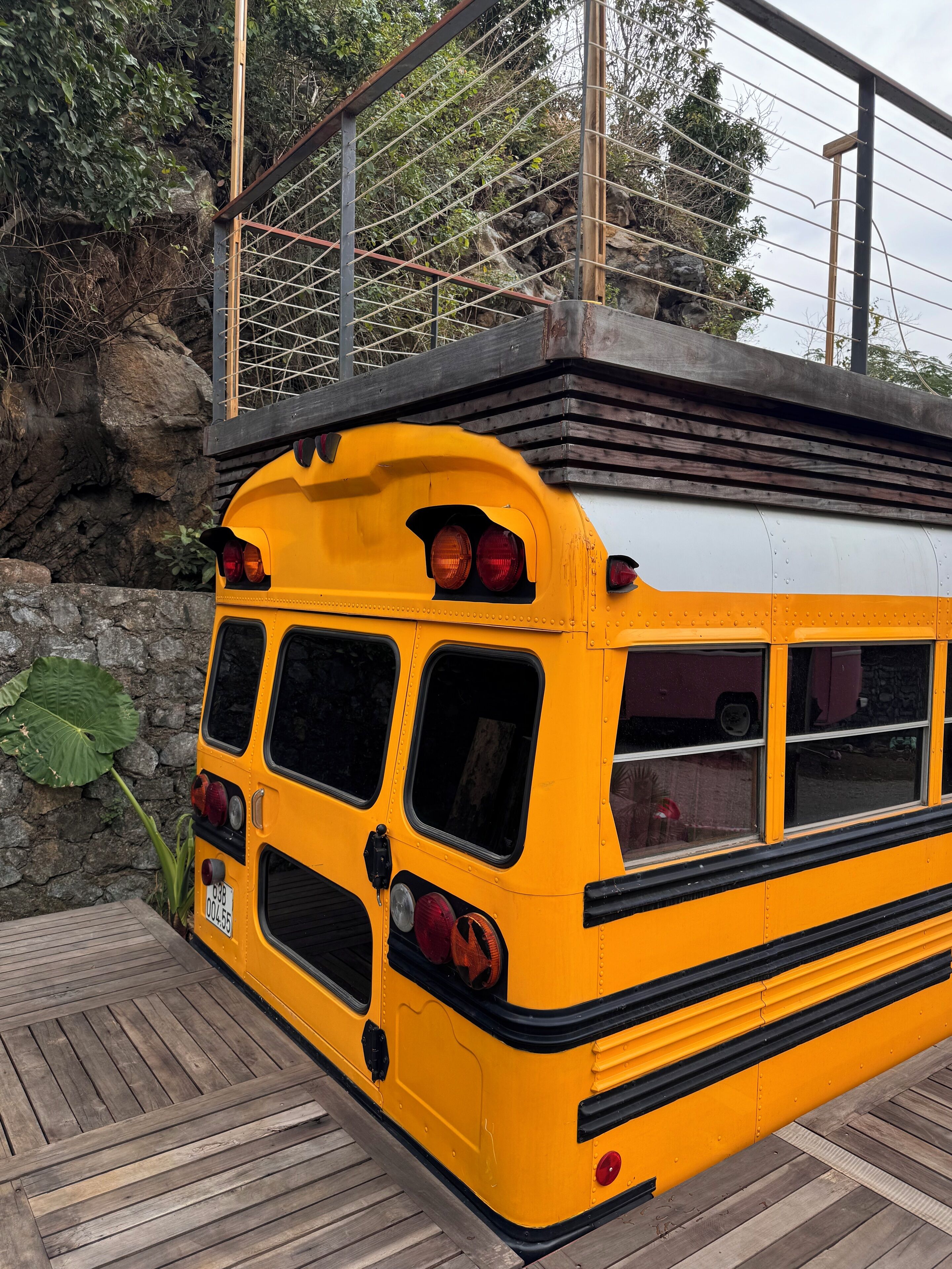 Basic-Bungalow, eingeschränkter Meerblick | Unterkunftsgelände