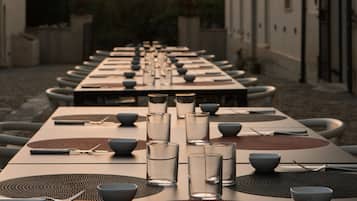 Área para banquetes al aire libre