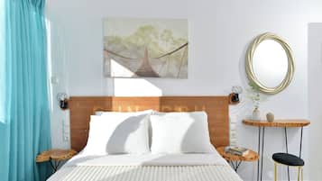 Basic Double Room, Courtyard View | In-room safe, blackout drapes, soundproofing, iron/ironing board