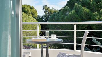 Comfort-Studio, Gartenblick | Blick vom Balkon