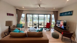 Apartment, 2 Bedrooms, Accessible, Balcony | Living area - Luxurious Laguna Phuket Large 2-bedrooms 2 Bathrooms Ensuite With Large Pool (Choeng Thale)