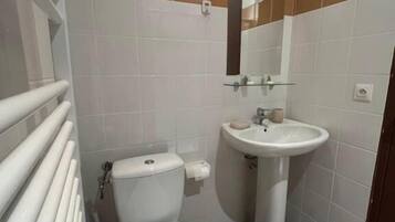 Klassieke Twin kamer, uitzicht op bergen | Badkamer