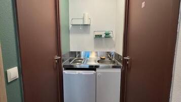 Klassieke Twin kamer, uitzicht op bergen | Privékeuken