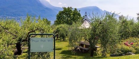 奢華別墅, 湖景 | 室外用餐