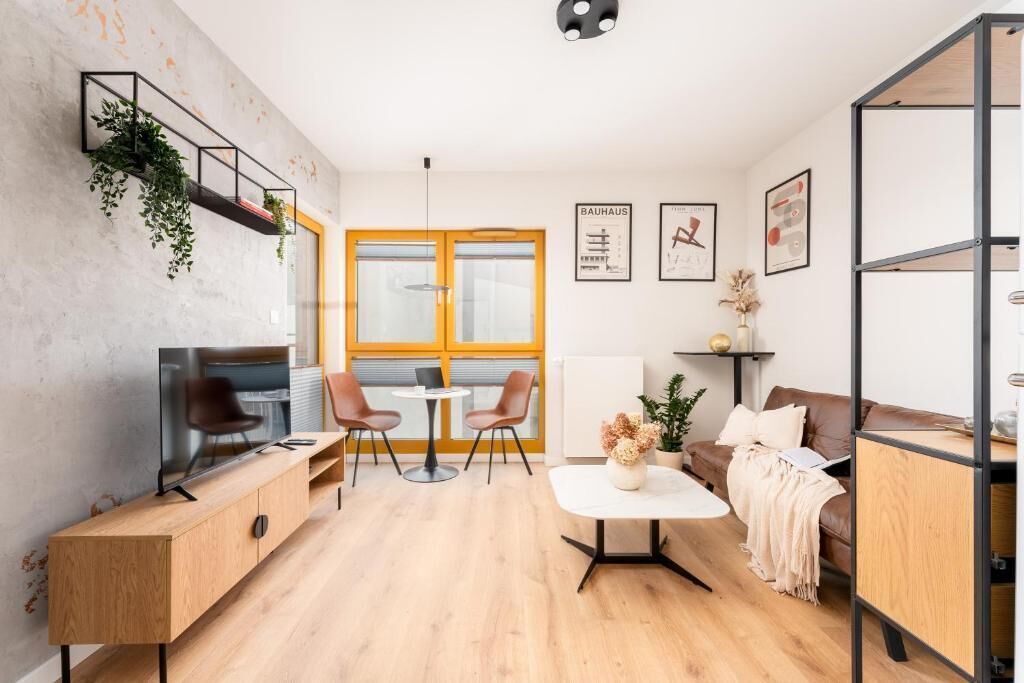 Appartement Confort, balcon, vue ville | Coin séjour