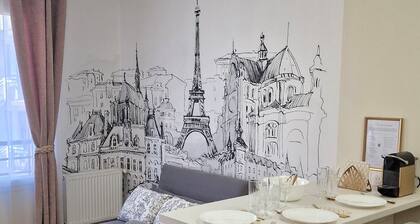 Studio romantique esprit manoir. Situé 25 min. de Paris et de Disneyland