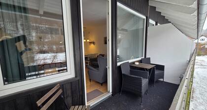 Haus Jörn, Ferienapartment Eule mit eingezäunten Garten