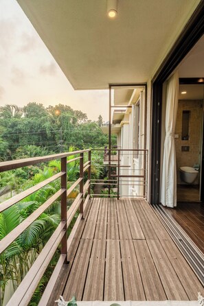 Villa, 3 Bedrooms, Pool View, Beachside | Terrace/patio - Staymaster Aurum Aqua 3BR Villa  (Vagator)