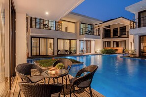 Villa - 3 sovrum - utsikt mot poolen - vid stranden | Pool | Utomhuspool