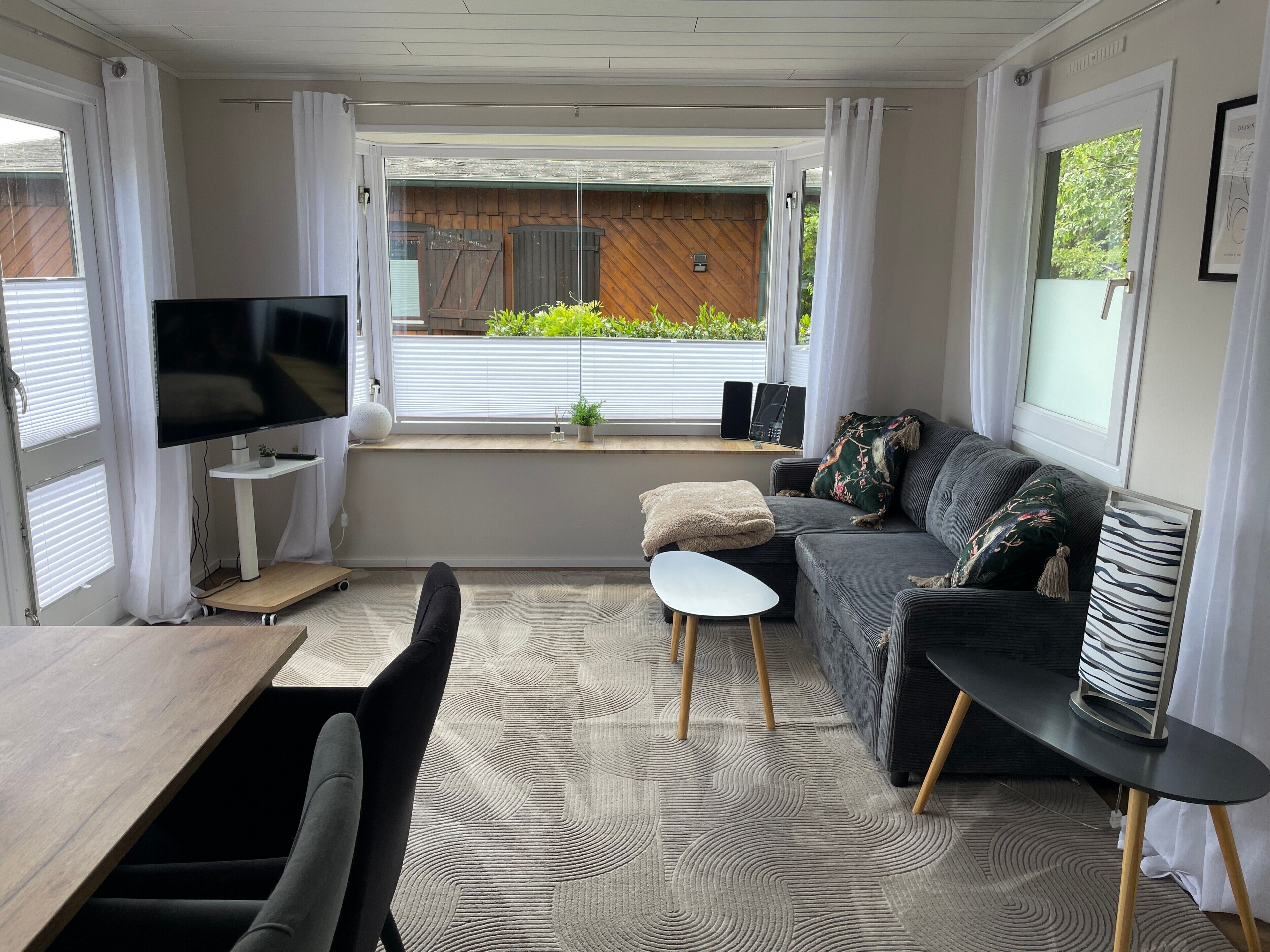 Fernseher, Stereoanlage