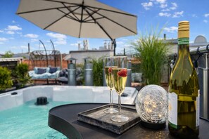 Idromassaggio all'aperto