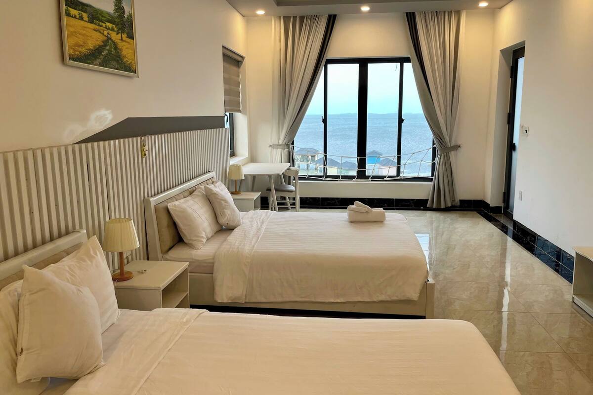 디럭스 더블룸 또는 트윈룸, 바다 전망