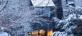 Le Nid de l'Arbizon, chalet cosy 8 pers. avec cheminée et terrasse.