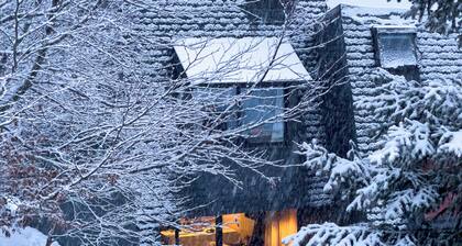 Le Nid de l'Arbizon, chalet cosy 8 pers. avec cheminée et terrasse.