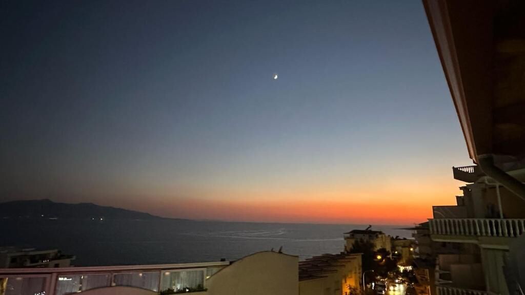 Double or Twin Room, Balcony, Sea View | View from property