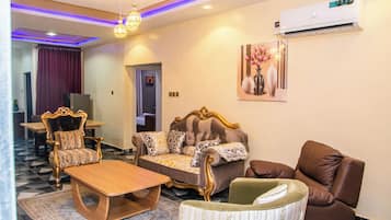 Suite, 2 soverom | Oppholdsområde