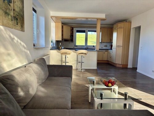 Schöne Wohnung direkt am Elbdeich