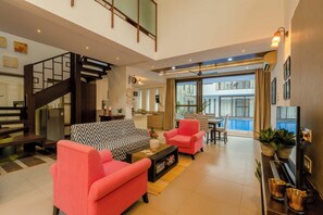 Villa, 3 Bedrooms, Pool View, Beachside | Interior - Staymaster Casa Amaira 3BR Villa  (Vagator)