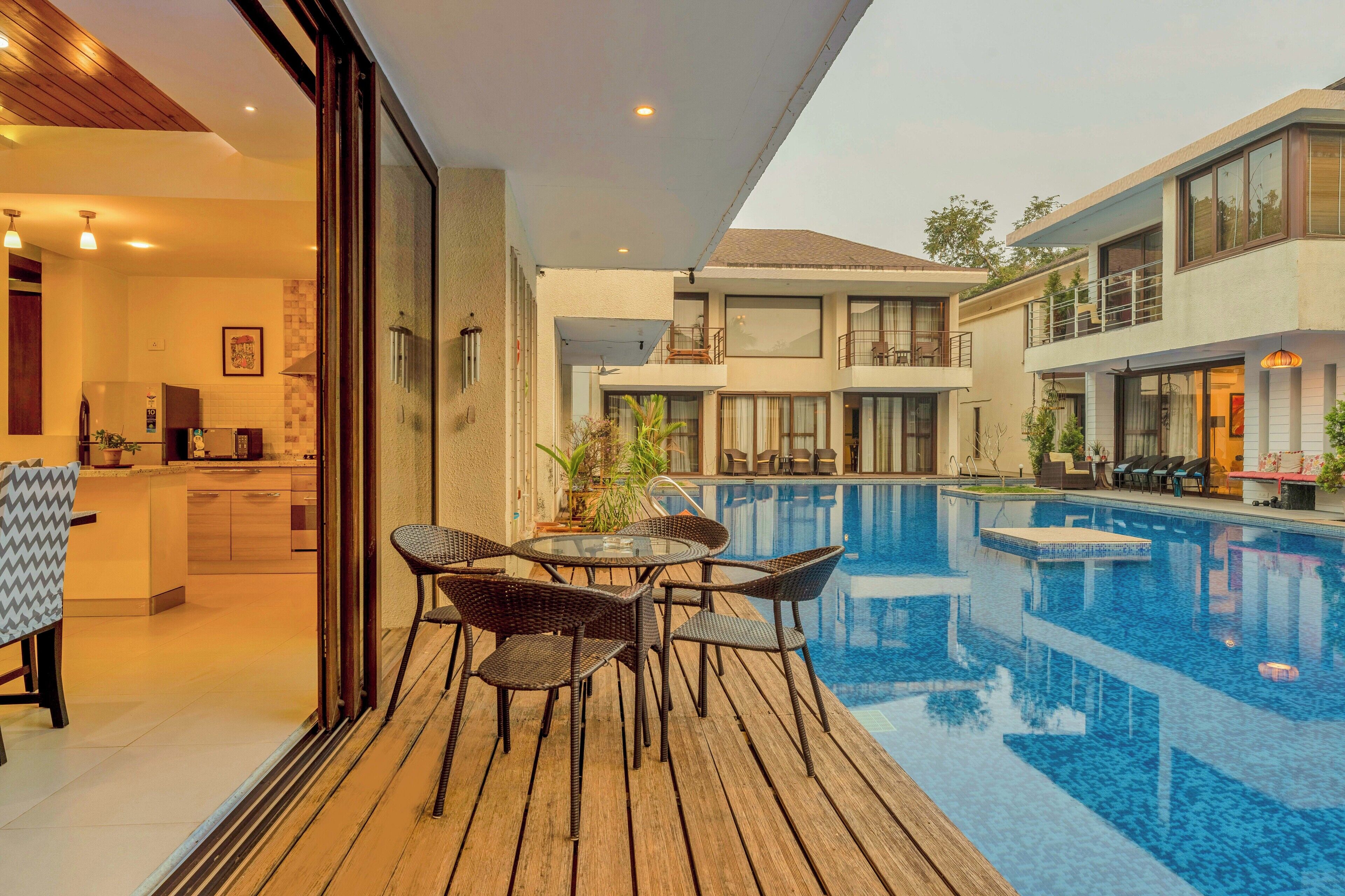 Biệt thự, 3 phòng ngủ, quang cảnh hồ bơi, cạnh bãi biển | Khu ẩm thực ngoài trời