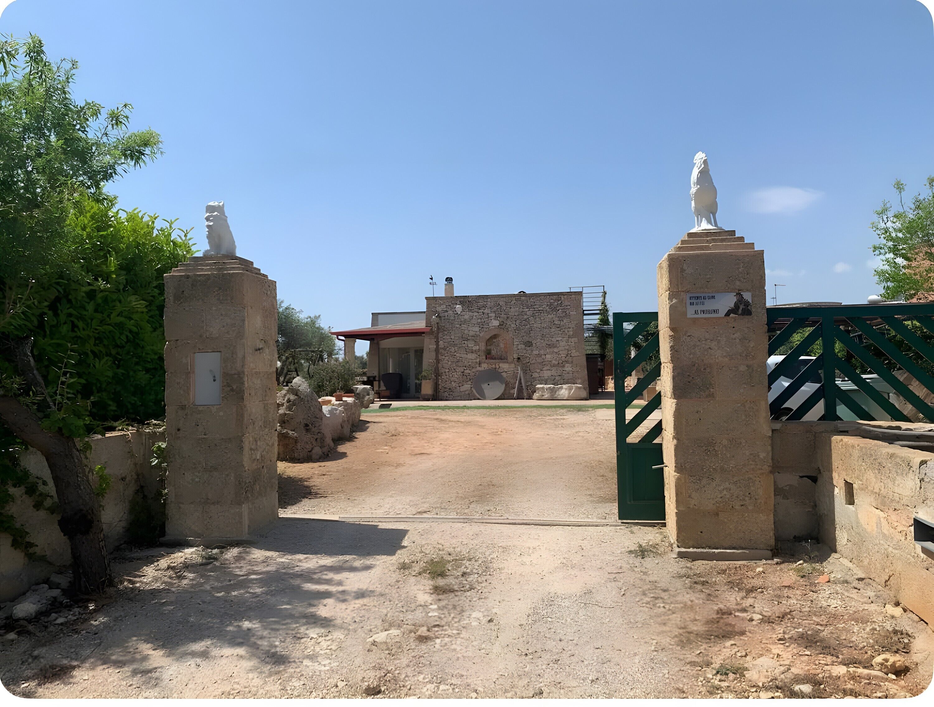 Enceinte de l’hébergement