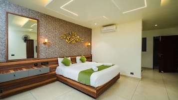 Quarto casal luxo, vista para a montanha