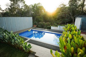 Una piscina techada