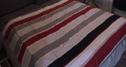 Two bedroom apartment on the second floor with private bathroom