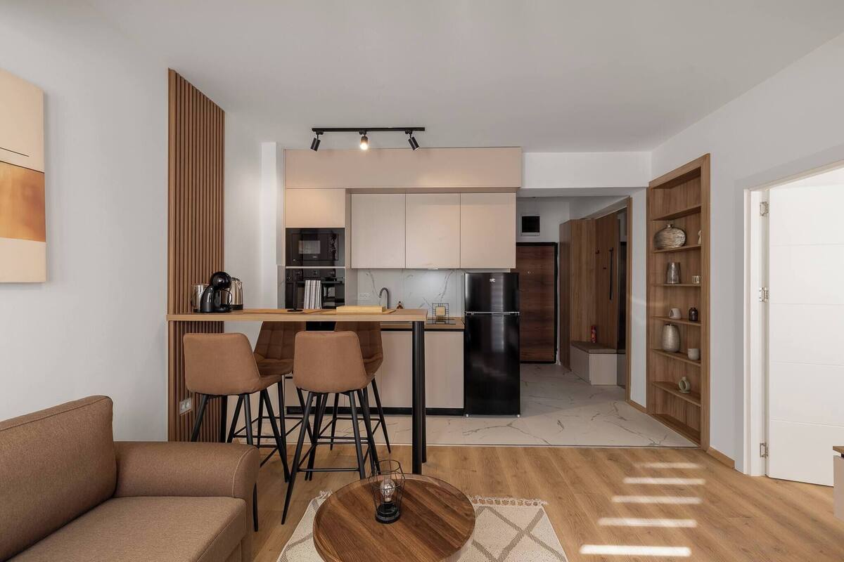 Lejlighed - 1 soveværelse | Opholdsområde