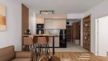 Apartamento, 1 habitación | Zona de estar