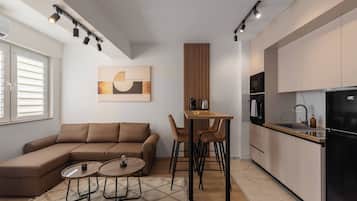 Apartment, 1 Bedroom | Living room