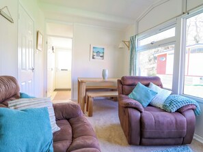 Living area - Chalet 23 Erw Porthor (Tywyn)